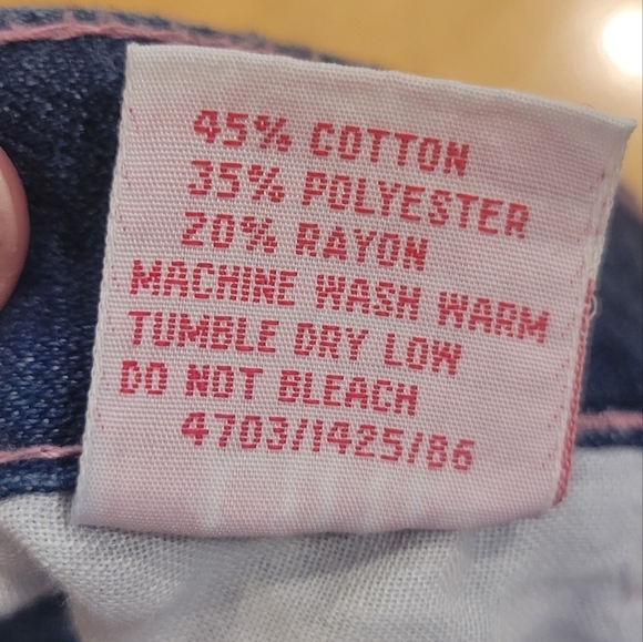 Little Ones Denim Jeans 24 months 2T - Picture 5 of 6